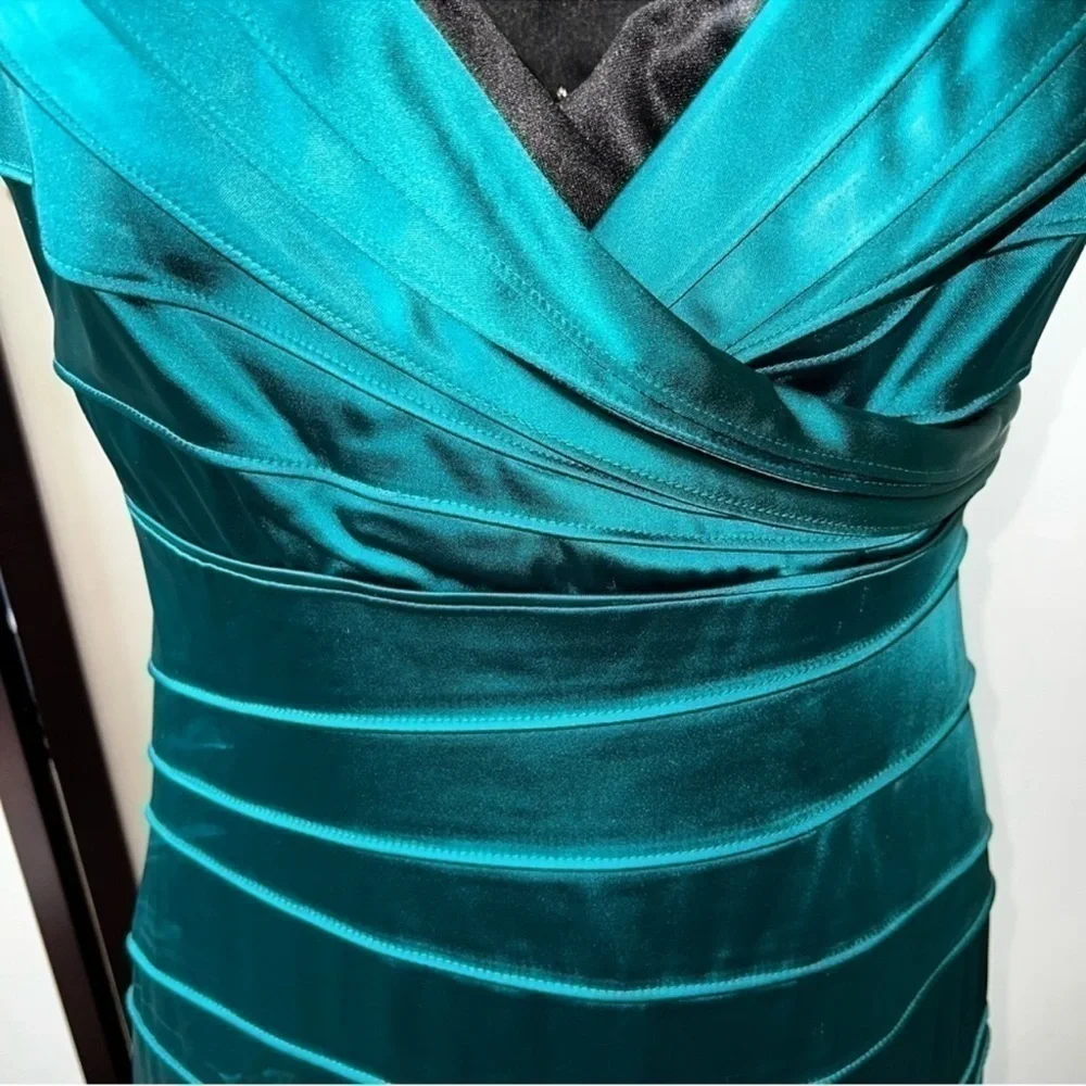 V-neck Draped Dress